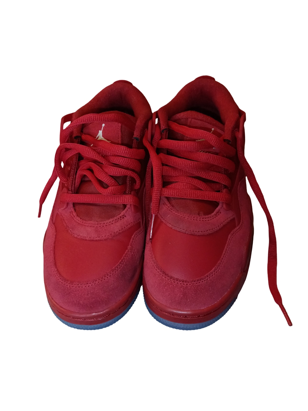 Red Air Jordan Low Top Sneakers